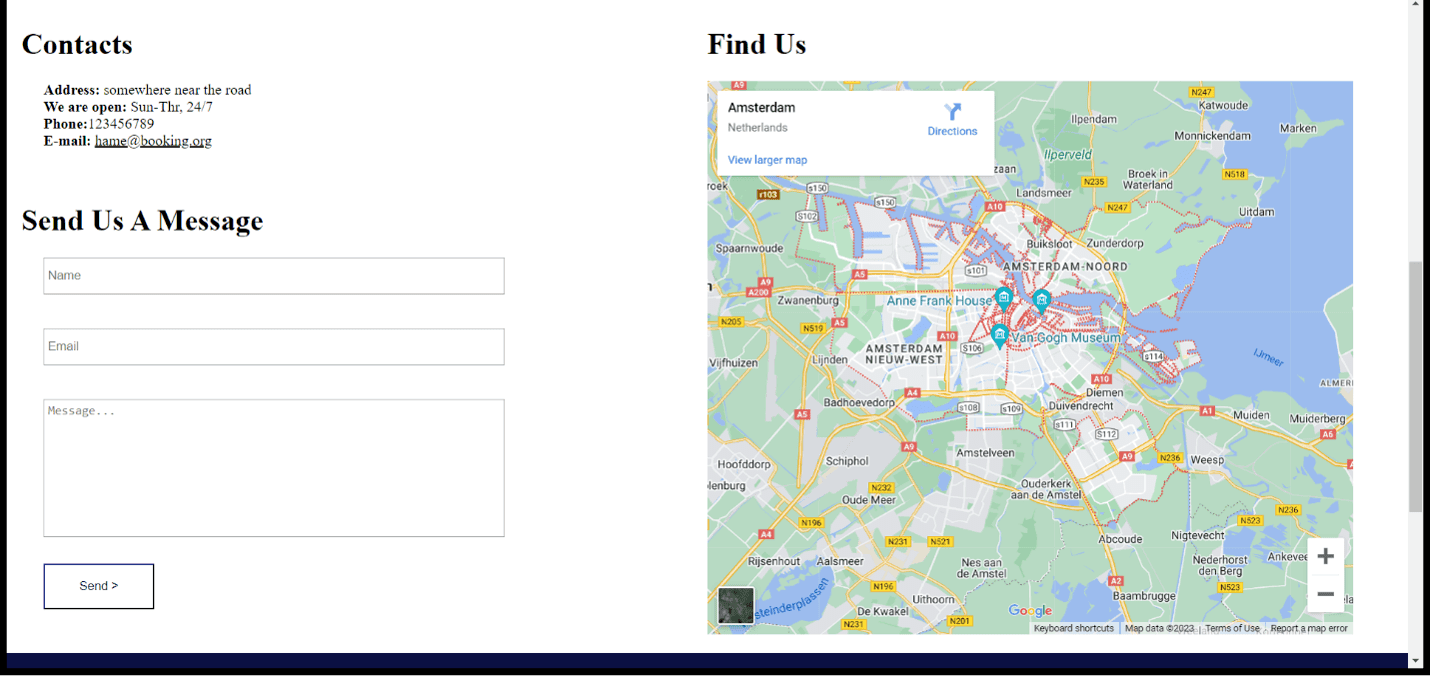 Hotel Booking Website visual 6
